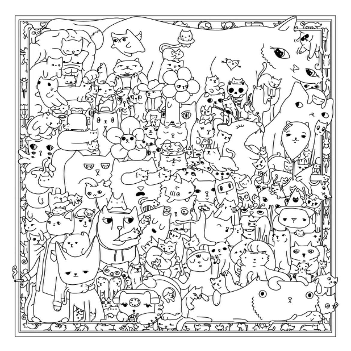 About 215 Cats or so